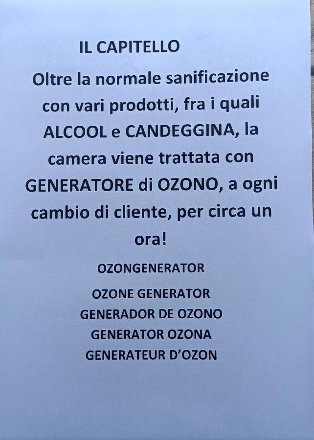 Il Capitello Panzió Rieti megye Kültér fotó